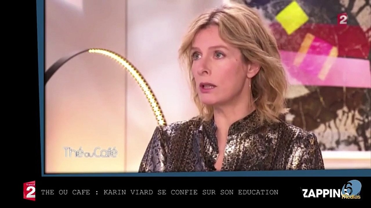 Karin Viard : abandonnée par sa mère, elle déplore son "manque d'éducation"