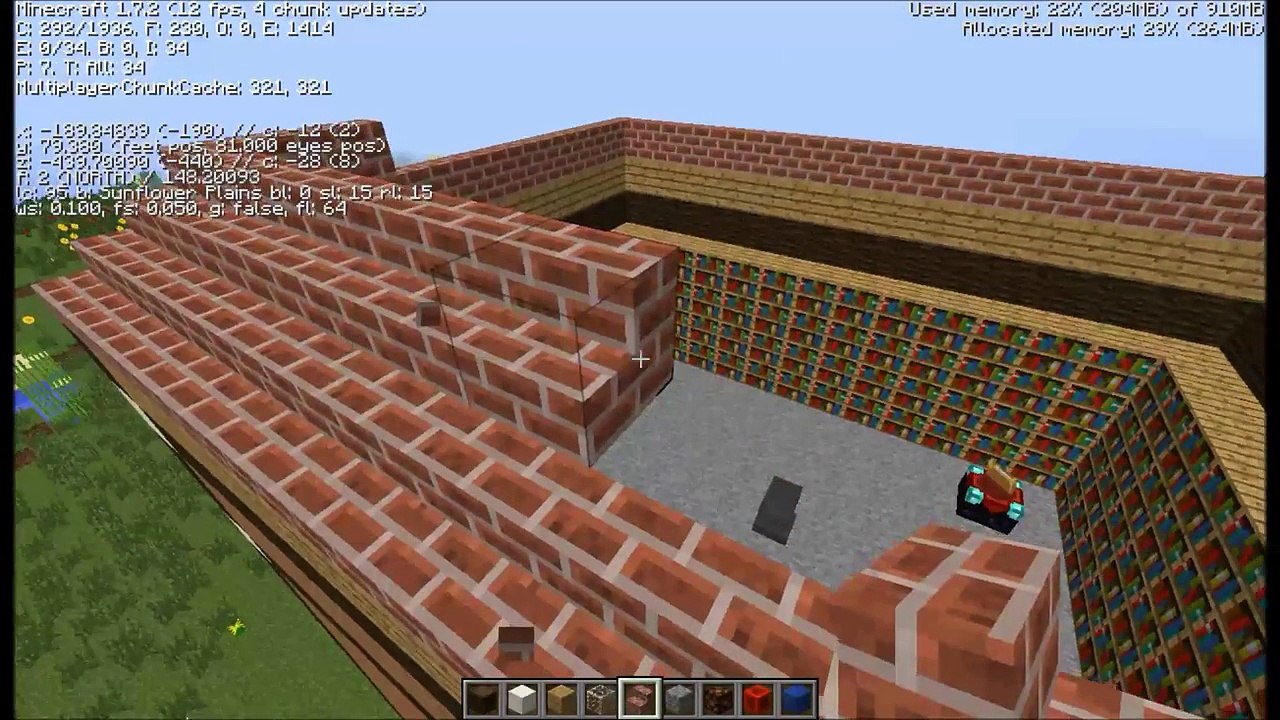 how to build a house in minecraft or not really Part 2