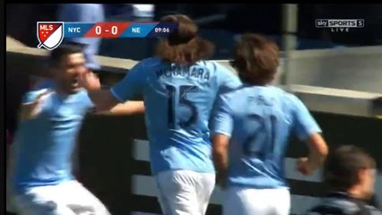 McNamara T. GOAL - New York City 1-0 New England Revolution 26.03.2016
