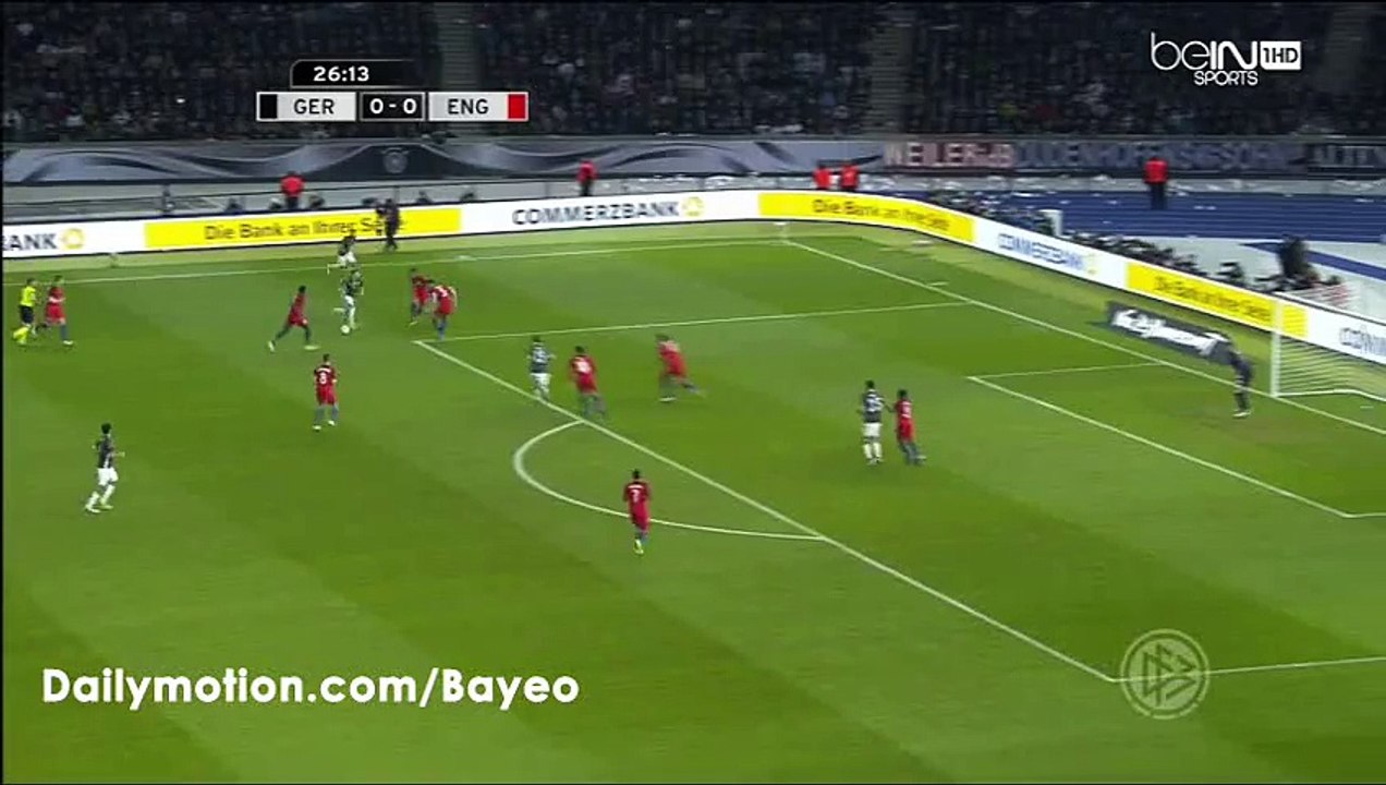 Mario Gomez Goal Annulled HD - Germany 0-0 England - 26-03-2016 Friendly Match
