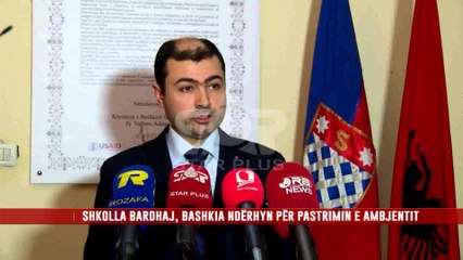SHKOLLA BARDHAJ, BASHKIA NDËRHYN PËR PASTRIMIN E AMBJENTIT