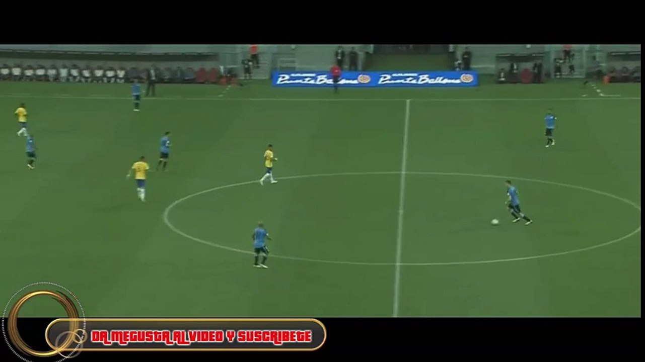 Gol de Edinson Cavani Brasil vs Uruguay 2-2 Eliminatorias Rusia 2018