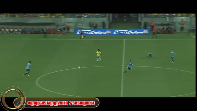 Gol de Luis Suárez Goal Brasil vs Uruguay 2-2 Eliminatorias 2016