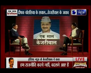 Arvind Kejriwal's Exclusive Interview with Deepak Chaurasia on India News 10