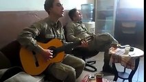 Sevgilisinden Ayrılan Askerden ZOR AŞK şarkısı (2014)