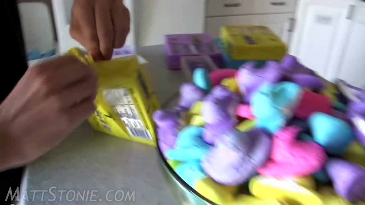 Man Eats 200 Peeps in One Sitting (World Record)