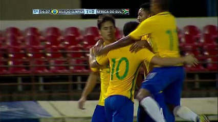Brasil x África do Sul - Amistosos Seleção Sub-23 2016-2016