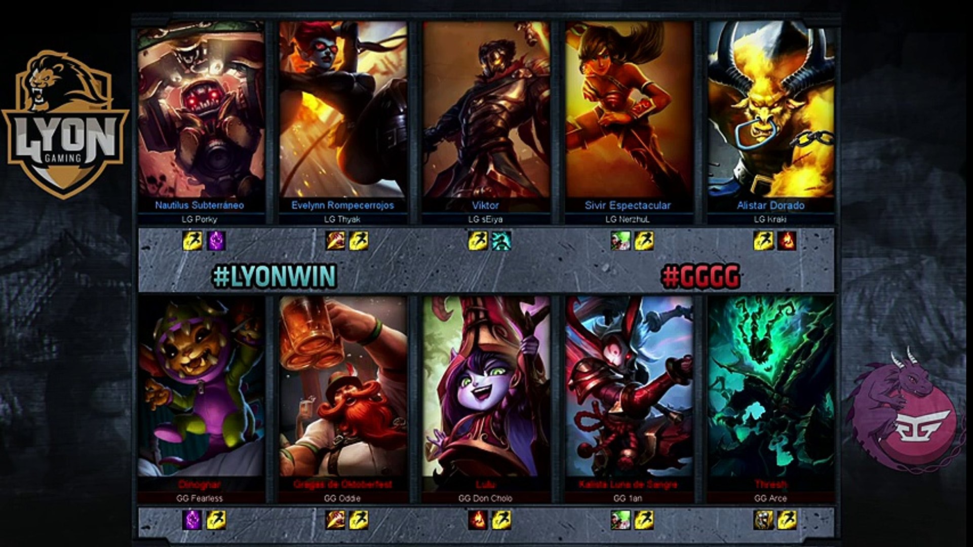 Lyon Gaming vs Gaming Gaming - La Final 167