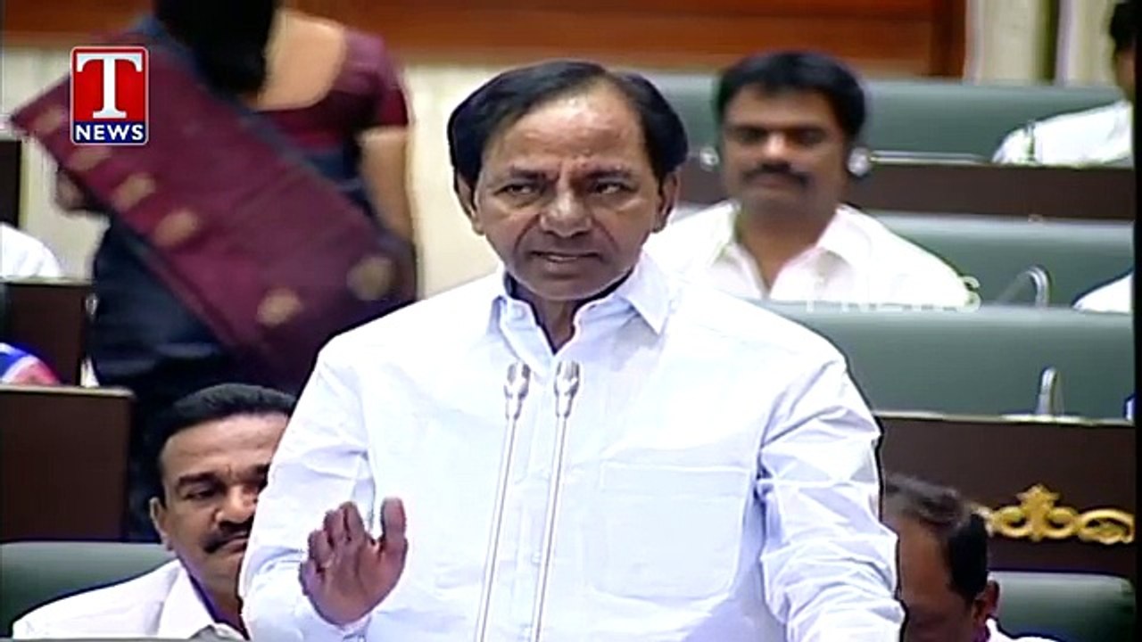CM KCR Full Speech In Assembly  Telangana Assembly 2016  T News 10