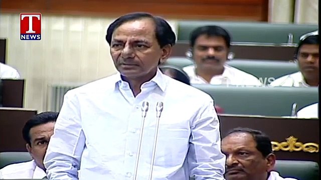CM KCR Full Speech In Assembly Telangana Assembly 2016 T News 16