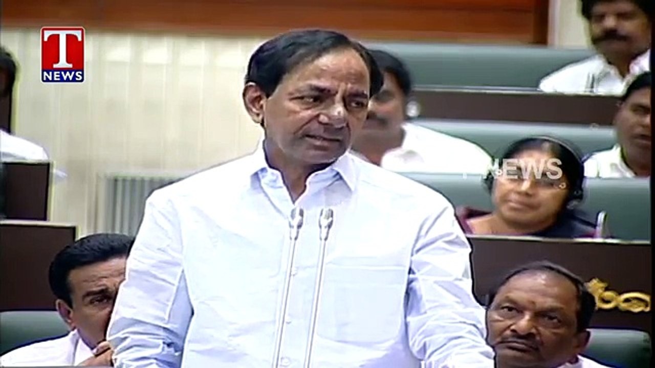 CM KCR Full Speech In Assembly  Telangana Assembly 2016  T News 20