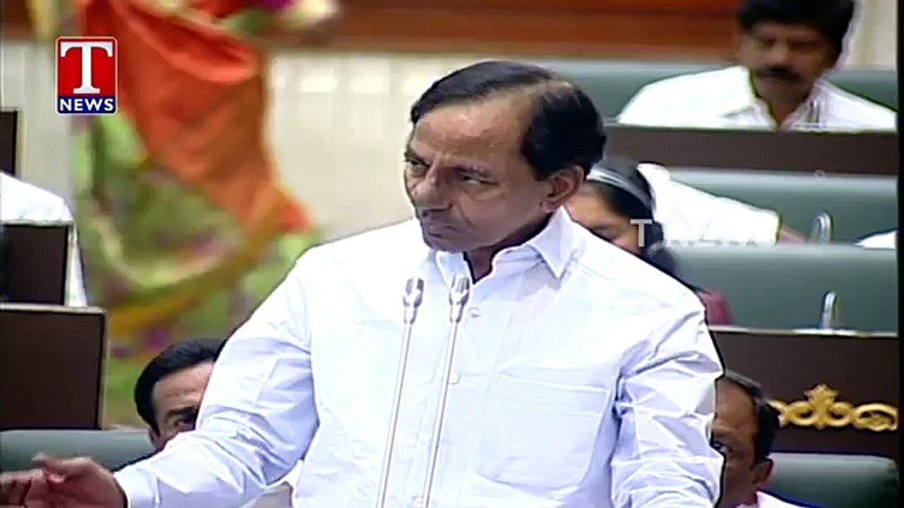 CM KCR Full Speech In Assembly  Telangana Assembly 2016  T News 28