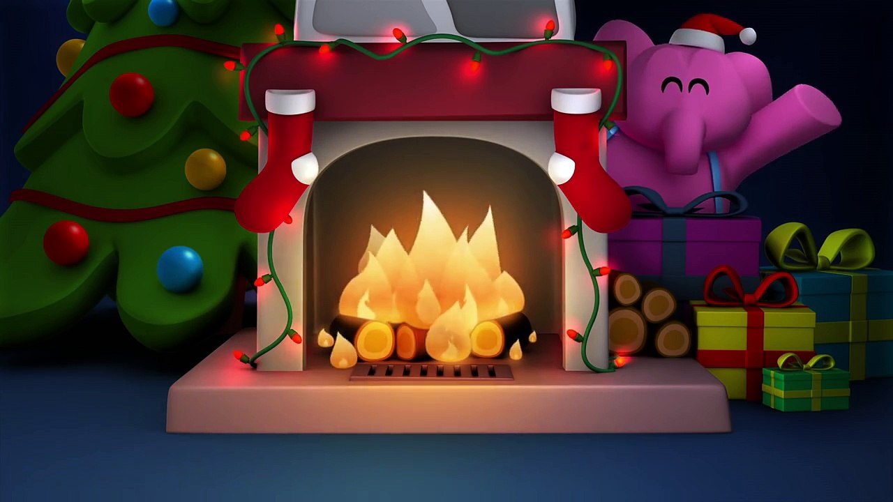La cheminée de Pocoyo est arrivée pour Noël!