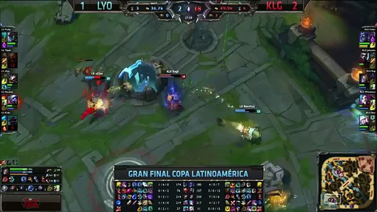 Lyon Gaming vs KLG - Gran Final Copa Clausura 38
