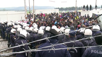 Nuevas llegadas de migrantes a Idomeni