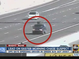 Car caught speeding got away from DPS