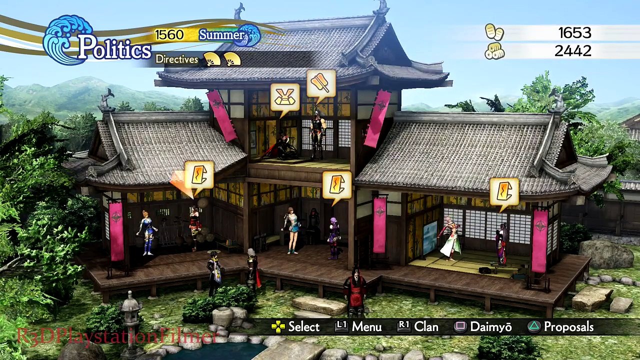 Samurai Warriors 4: Empires | Ryu & Ninjas | PS4 Walkthrough Part 2: Battle of Omi-Iga {English, HD}