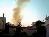 شام ادلب جبل الزاوية تصاعد أعمدة الدخان جراء القصف العنيف على بلدة بليون 15 7