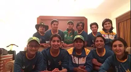 Download Video: Super Cool Pakistani Women Cricket Team Asking for Support with Sana Mir