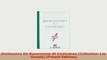 PDF  Dictionaire De Synonymes Et Contraires Collection Les Usuels French Edition Ebook