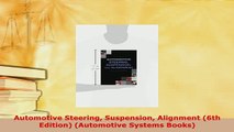 PDF  Automotive Steering Suspension Alignment 6th Edition Automotive Systems Books Download Online
