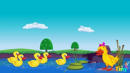 Five Little Ducks | Nursery Rhymes | HD Version