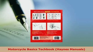 Download  Motorcycle Basics Techbook Haynes Manuals Download Full Ebook