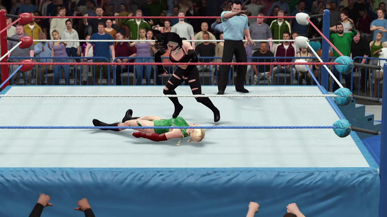 WWE 2K16 cammy v sareena