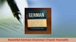 Download  Essential German Grammar Teach Yourself Free Books