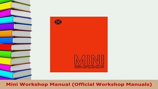 Download  Mini Workshop Manual Official Workshop Manuals PDF Online