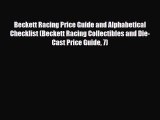 Read ‪Beckett Racing Price Guide and Alphabetical Checklist (Beckett Racing Collectibles and
