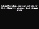Read National Renovation & Insurance Repair Estimator (National Renovation & Insurance Repair