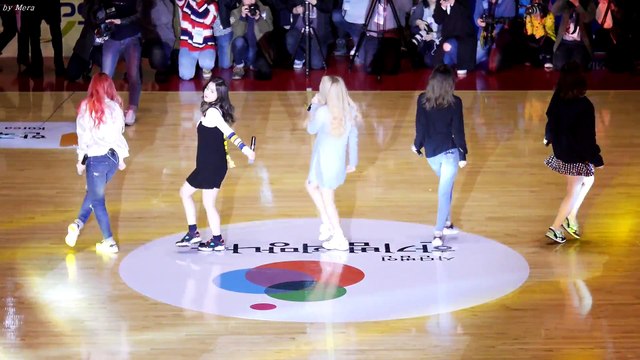 160327 레드벨벳 (Red Velvet) Dumb Dumb [전체] 직캠 Fancam (희망농구올스타) by Mera