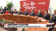 Parties create interim leaderships to spearhead April 13 election campaign