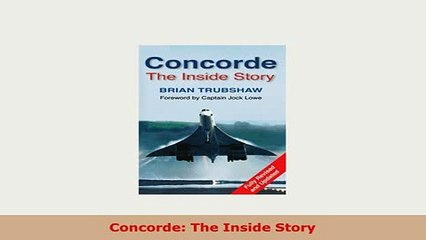 PDF  Concorde The Inside Story PDF Book Free