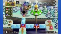 Super Mario Bros. Wii: Beating World 3 - Part 12 - Game Bros
