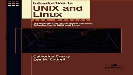 Download Introduction to Unix and Linux Lab Manual  Student Edition