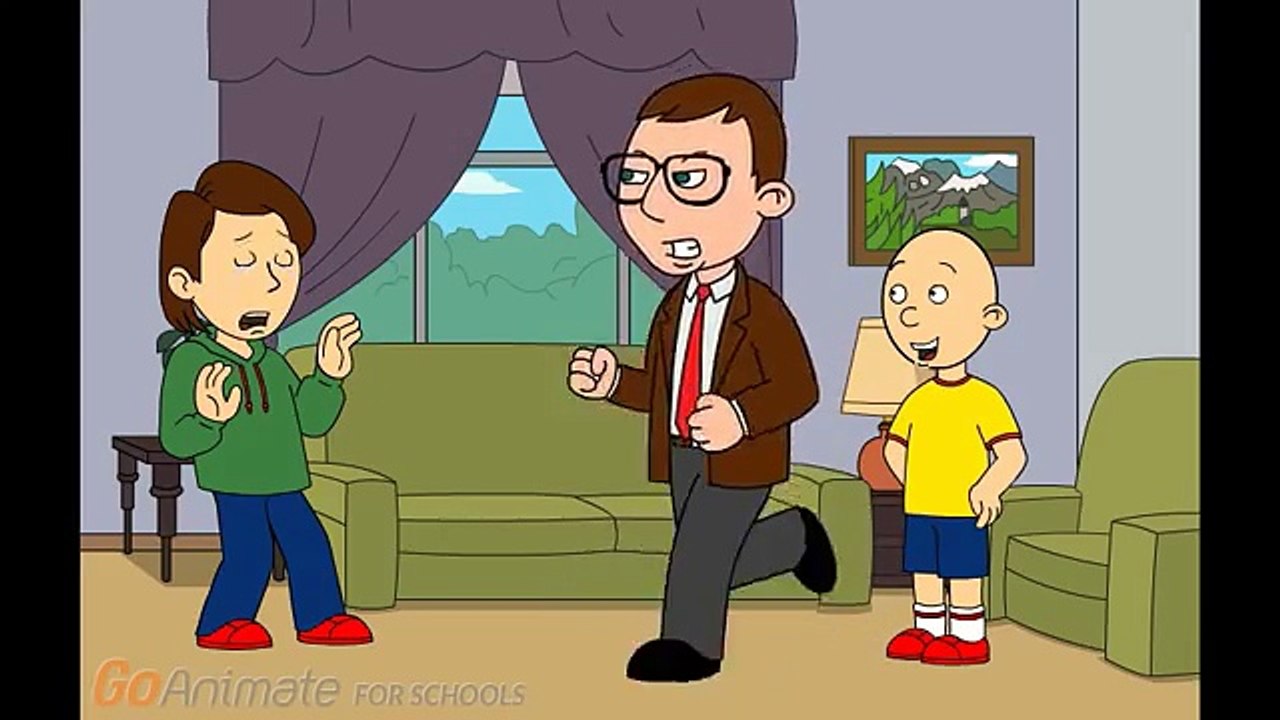 Boris Grounds Caillou For Nothing/Caillou Tries To Commit Suicide/Boris Gets Beaten Up