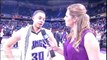 DeMarcus Cousins Videobombs Seth Curry   Mavericks vs Kings   March 27, 2016   NBA 2015-16 Season