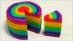 Play Doh Rainbow Cake! How to make a Rainbow Cake! Make a Play Doh Rainbow Cake!