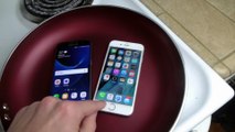 Samsung Galaxy S7 vs iPhone 6S Boiling Hot Water T - 1080P HD