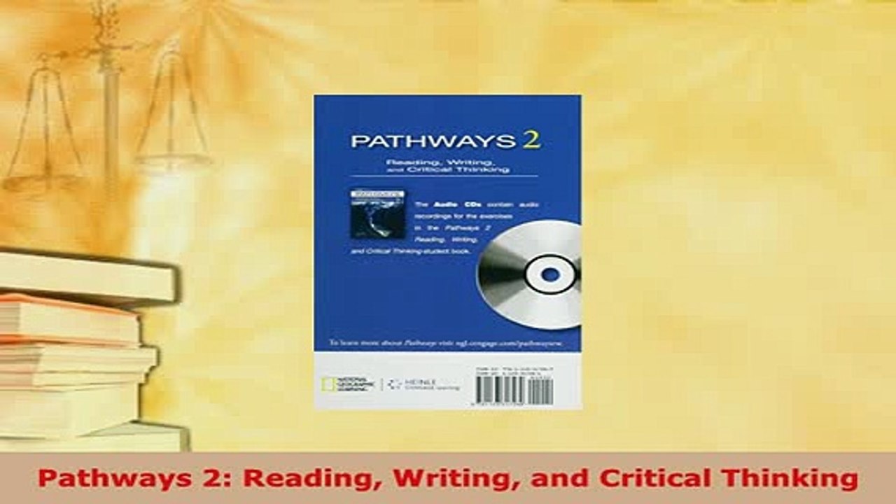 PDF  Pathways 2 Reading Writing and Critical Thinking PDF Full Ebook