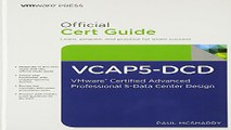 Download VCAP5 DCD Official Cert Guide  with DVD   VMware Certified Advanced Professional 5   Data