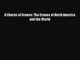 Read A Chorus of Cranes: The Cranes of North America and the World Ebook Free