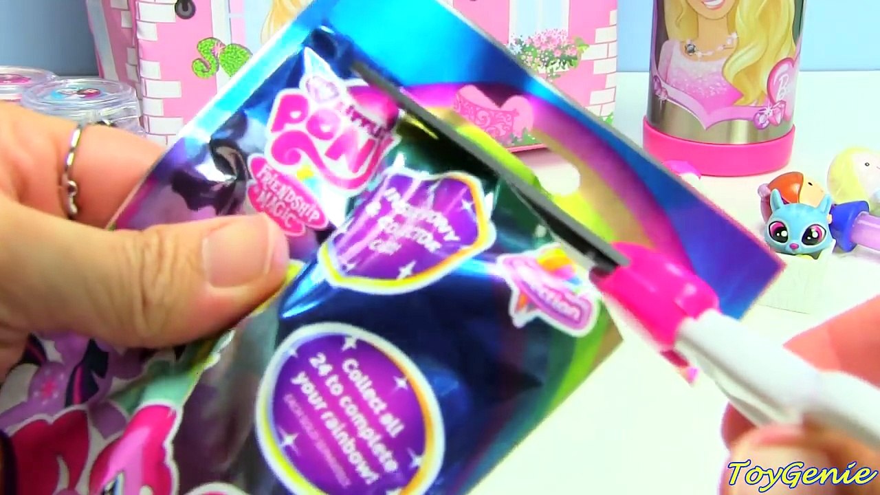 Lunch Box Surprises with Barbie Lunch Bag includes Shopkins, My Little Pony