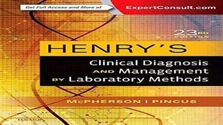 Download Henry s Clinical Diagnosis and Management by Laboratory Methods  23e