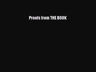 Read Proofs from THE BOOK Ebook Free