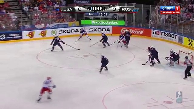Россия США Полуфинал Хоккей ЧМ 2015 Russia vs USA 2015 semi final IIHF HD 6