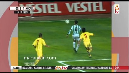 [HD] 16.10.1993 - 1993-1994 Turkish 1st League Matchday 8 Galatasaray 5-4 Kocaelispor