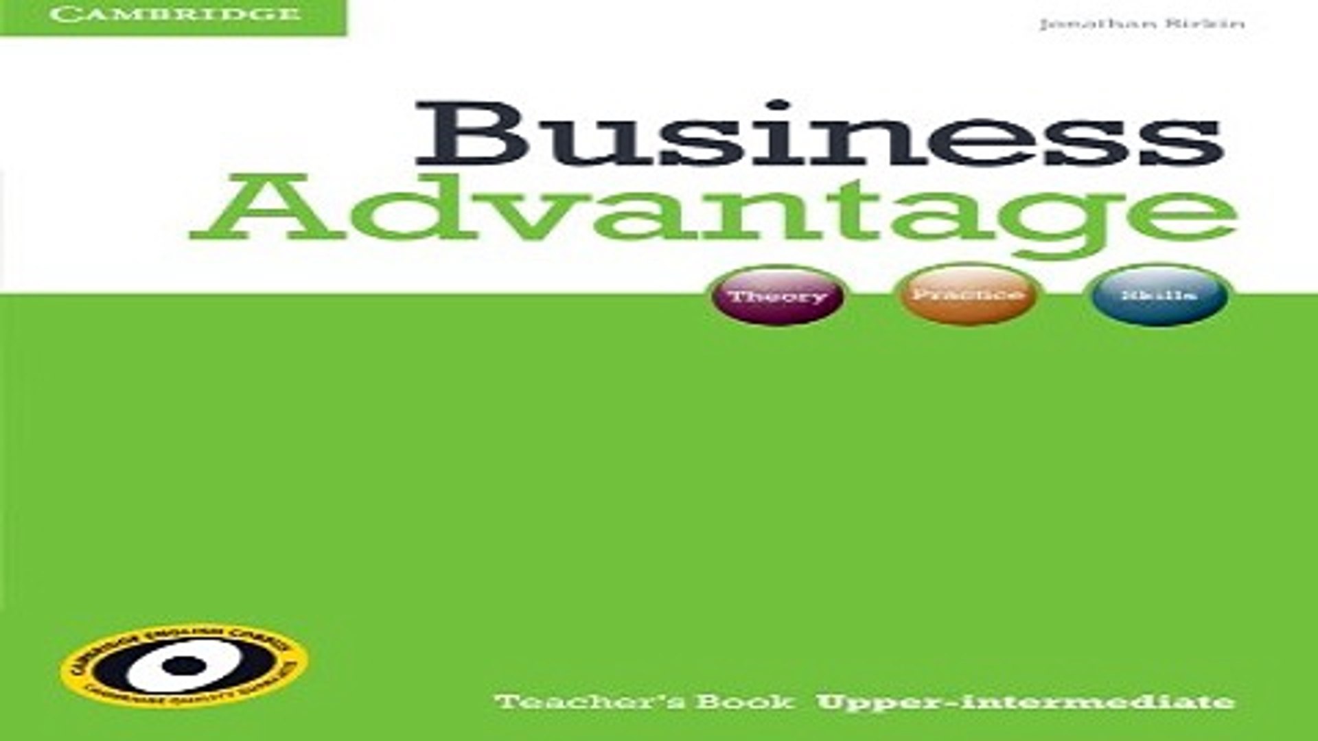business advantage intermediate teacher s book